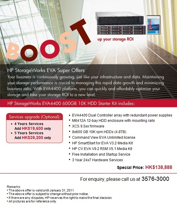 HP EVA4400 Starter Kit
