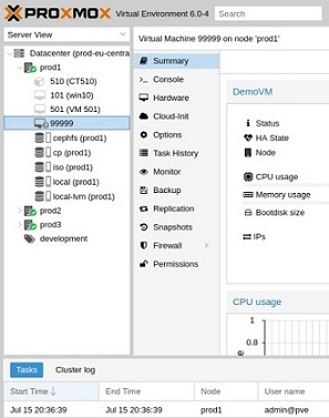 Proxmox Virtual Environment